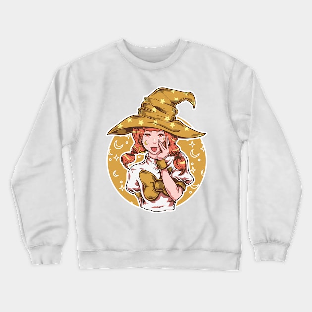 Magical Girl Crewneck Sweatshirt by unygara